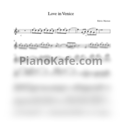 Ноты Edvin Marton - Love in Venice - предпросмотр