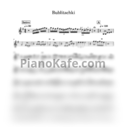 Ноты Яков Ядовый - Бублички (Оригинальная аранжировка) - предпросмотр