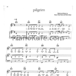 Ноты Enya - Pilgrim - предпросмотр