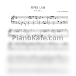 Ноты (G)I-DLE - Super lady