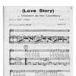 Ноты Francis Lai - Les meilleures chansons de films. Album 1 - предпросмотр