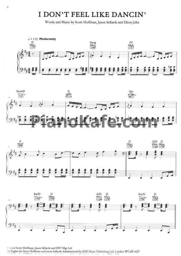 Ноты The Scissor Sisters - Ta-dah (Книга нот) - PianoKafe.com