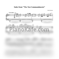 Ноты Elmer Bernstein - Suite from "The Ten Commandments"