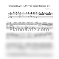 Ноты Ingrid Michaelson - Smallest light - предпросмотр