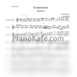 Ноты Angelo Debarre - la-Manouche