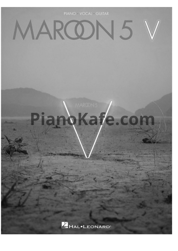 Ноты Maroon 5 - V (Книга нот) - PianoKafe.com