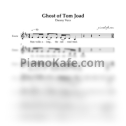 Ноты Danny Vera - The Ghost of Tom Joad (Bruce Springsteen cover) - предпросмотр