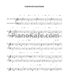 Ноты Olivia Newton John - Look at me, I'm Sandra Dee