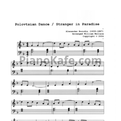 Ноты Александр Бородин - Половецкие танцы - предпросмотр