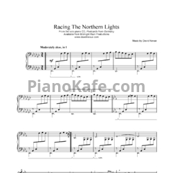 Ноты David Nevue - Racing the northern lights - предпросмотр