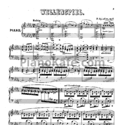 Ноты Ф. Шпиндлер - Wellenspiel (Op. 6) - предпросмотр