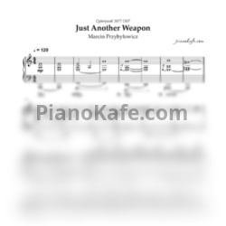 Ноты Marcin Przybyłowicz - Just another weapon - предпросмотр