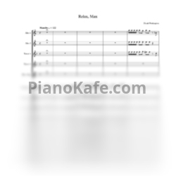 Ноты Nikki Yanofsky - Relax, Max (Партитура и партии)