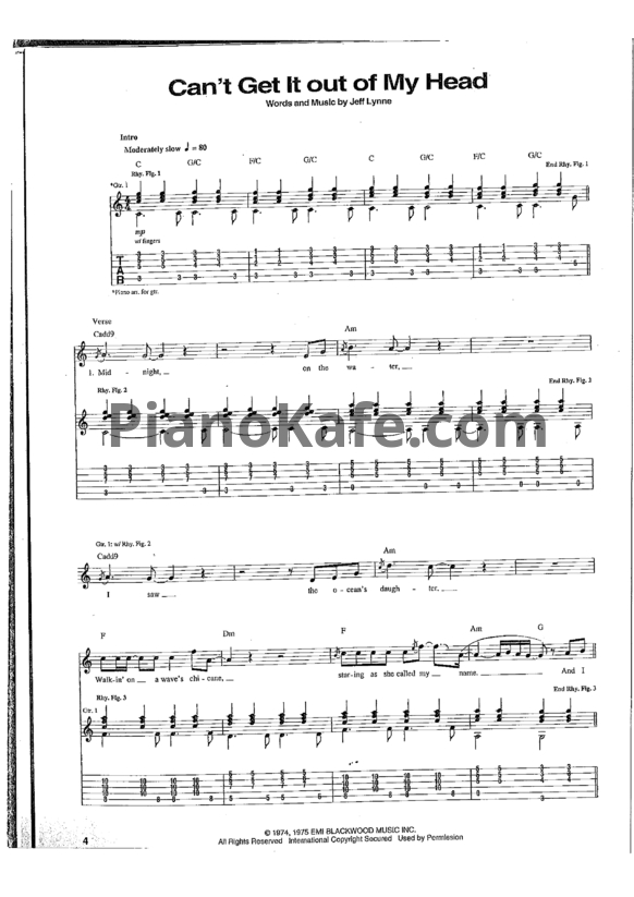 Ноты Electric Light Orchestra - Guitar collection (Книга нот) - PianoKafe.com