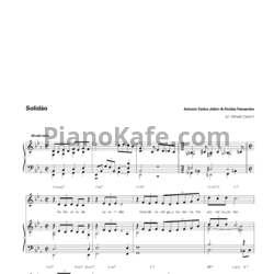 Ноты Antonio Carlos Jobim  & Alcides Fernandes - Solidão - предпросмотр