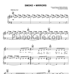 Ноты Imagine Dragons - Smoke and mirrors - предпросмотр