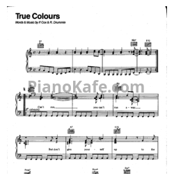 Ноты Go West - True colours - предпросмотр