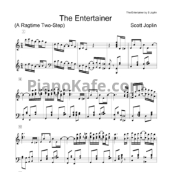 Ноты Scott Joplin - The entertainer - предпросмотр