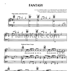 Ноты Mariah Carey - Daydream (Книга нот) - предпросмотр