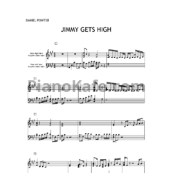 Ноты Daniel Powter - Jimmy gets high
