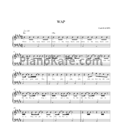 Ноты Cardi B feat. Megan Thee Stallion - WAP