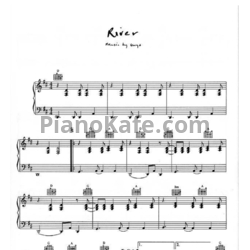 Ноты Enya - River - предпросмотр