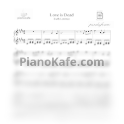 Ноты Ruth Lorenzo - Love is dead - предпросмотр