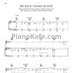 Ноты Radiohead - We suck young blood - предпросмотр