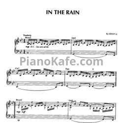 Ноты Kenny G - In the rain - предпросмотр