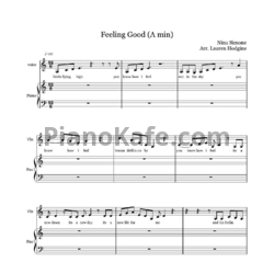 Ноты Ed Sheeran - Feeling good - предпросмотр