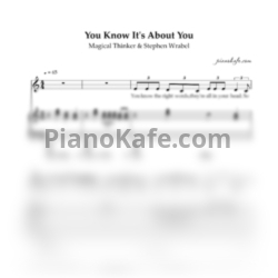 Ноты Magical Thinker & Stephen Wrabel - You know it's about you - предпросмотр