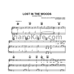 Ноты Jonathan Groff - Lost in the woods - предпросмотр