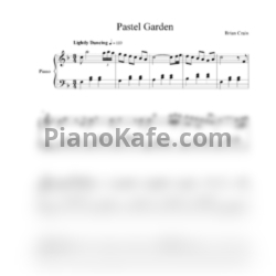 Ноты Brian Crain - Pastel garden - предпросмотр