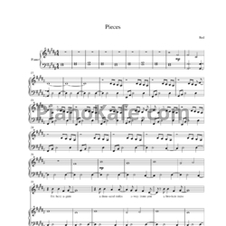 Ноты Red - Pieces