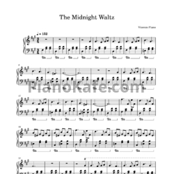 Ноты Vicenzo Piano - The Midnight Waltz - предпросмотр