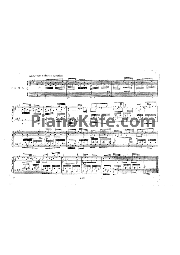 Ноты Карл Черни - Очарование дружбы, Op. 55 - PianoKafe.com