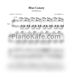 Ноты Syntheticsax - Blue Canary (Vincent C. Fiorino cover) - предпросмотр