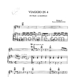 Ноты Ennio Morricone - Viaggio in 4 - предпросмотр