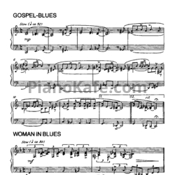 Ноты Манфред Шмитц - Black blues - предпросмотр