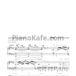 Ноты Antonio Carlos Jobim & Chico Buar que - Sabiá - предпросмотр