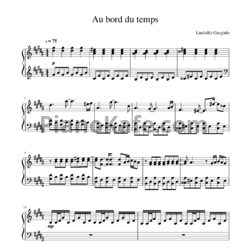 Ноты Lindolfo Gargiulo - Au bord du temps