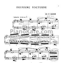 Ноты Шарль Алькан - Два ноктюрна (Op. 57) - предпросмотр