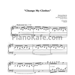 Ноты Dream & Alec Benjamin - Change my clothes