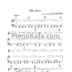 Ноты Counting Crows - Mr. Jones - предпросмотр