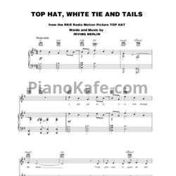 Ноты Irving Berlin - Top hat, white tie and tails - предпросмотр