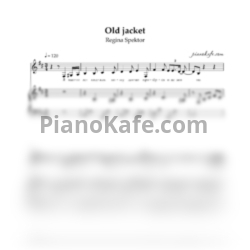 Ноты Regina Spektor - Old jacket (Старый пиджак) - предпросмотр