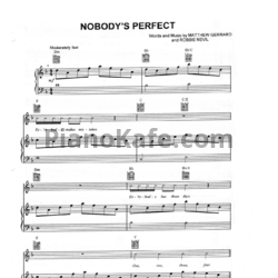 Ноты Hannah Montana - Nobody's perfect - предпросмотр