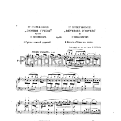 Ноты П. Чайковский - Симфония №1 "Зимние грёзы" (Op. 13) - предпросмотр
