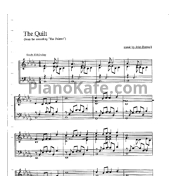 Ноты John Boswell - The quilt