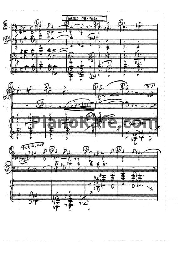 Ноты Jerry Bock - Fiorello! (Книга нот) - PianoKafe.com